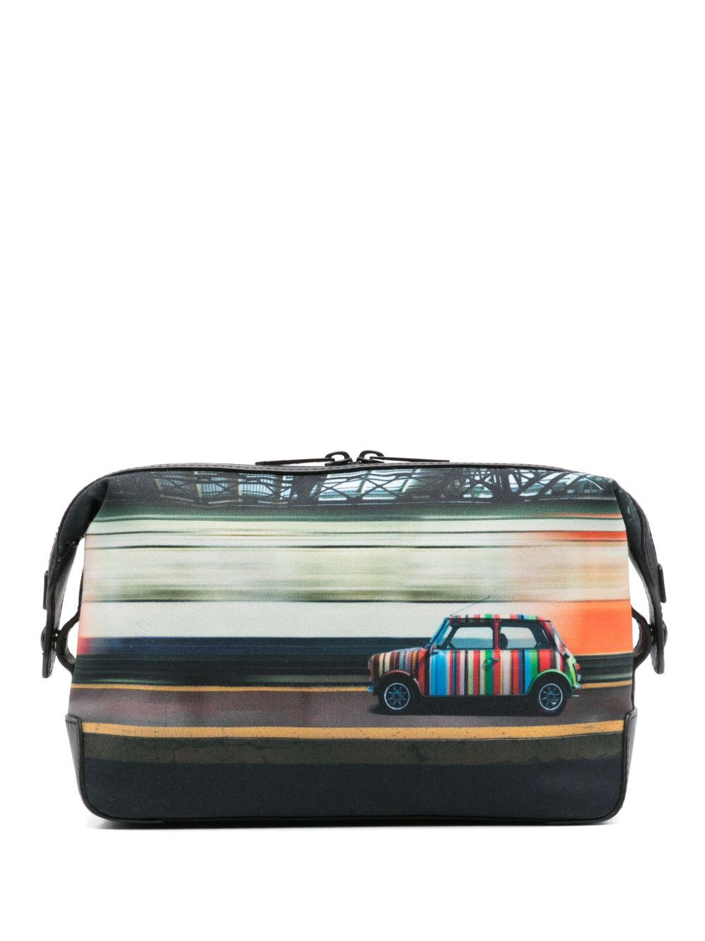 M1A7406PMINUNPRINTED COMMUTER 미니 프린트 레더 워싱 백